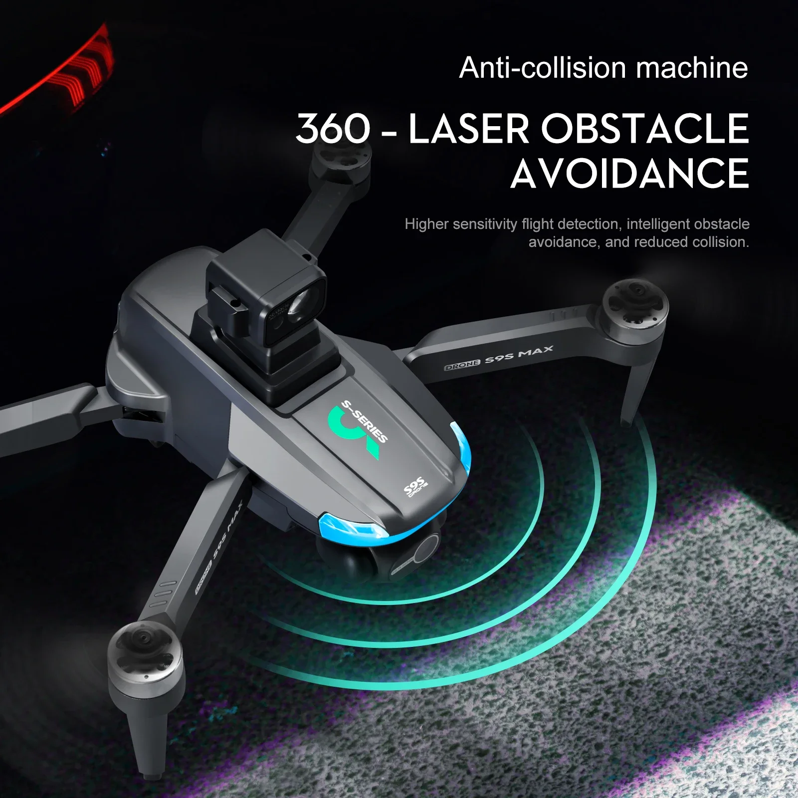 NEW S9S MAX MINI Drone 4K 2-Ax - đánh giá và giá Drone Gps Module